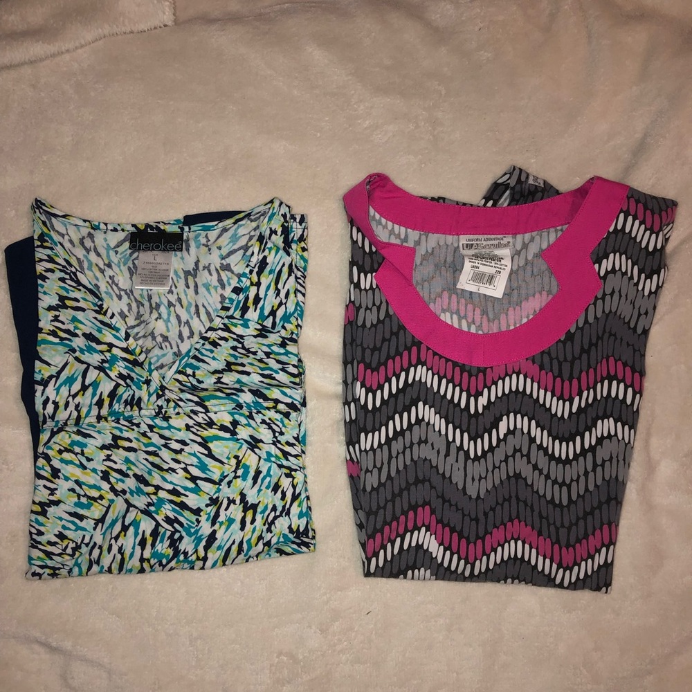 Scrub tops